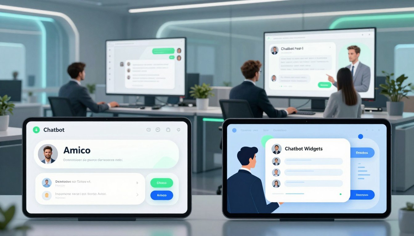 Chatbot Amico vs Chatbot Widgets