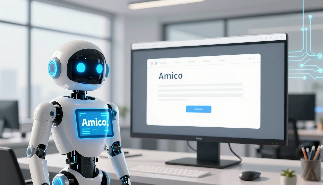 Chatbot Amico vs Non-AI Website Chatbots