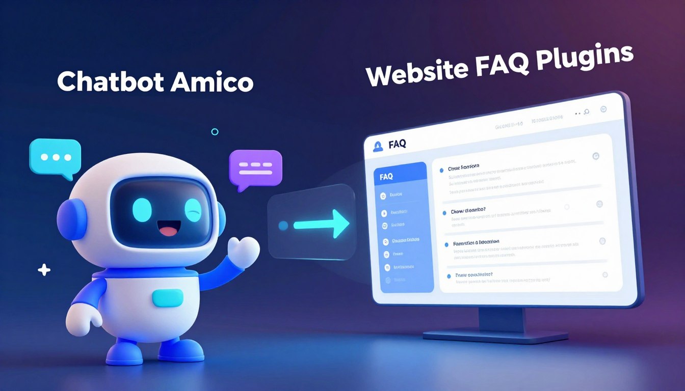 Chatbot Amico vs Website FAQ Plugins